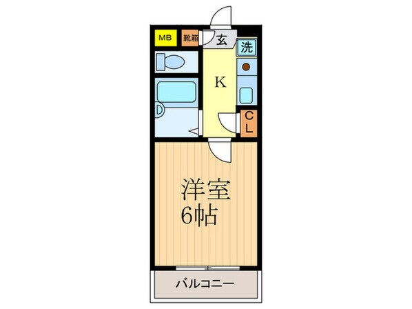 グランドパレス円町の物件間取画像